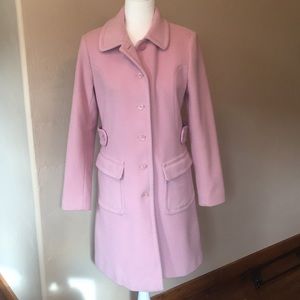 Moda International single breasted 100% wool coat